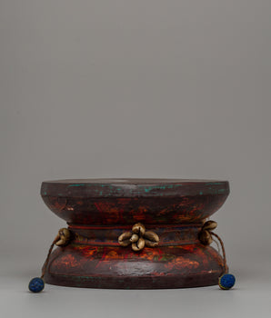 Wooden Damaru