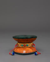 Bhutanese Wood Damaru