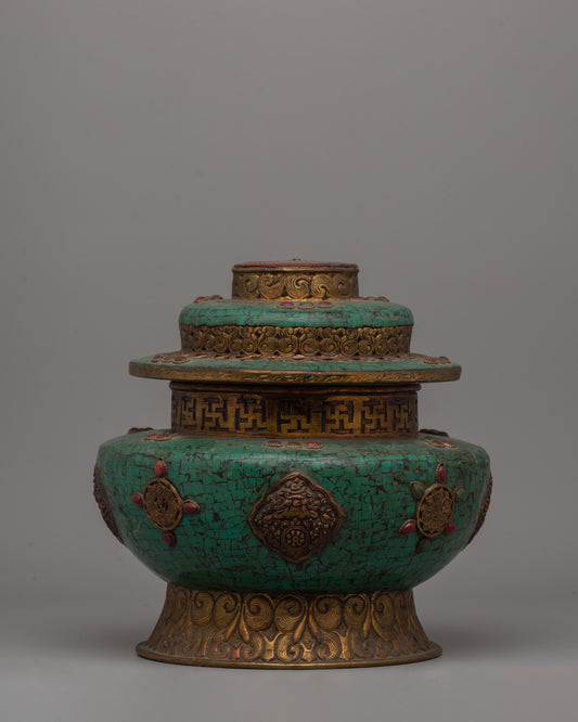 Handmade Tibetan Rice Pot