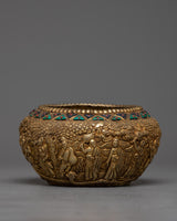 Traditional Copper Dhupur Pot 