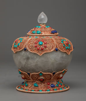 Crystal Dhupur Rice Pot