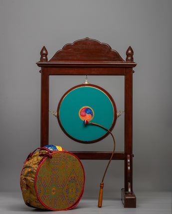 Tibetan Drum Stand