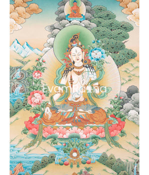 Diety White Tara Print