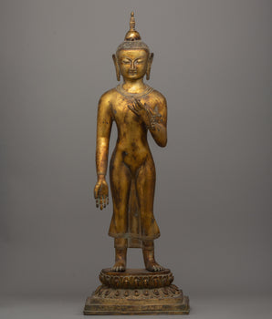 Standing Dipankar Buddha Statue