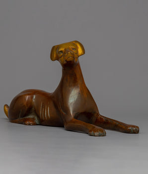 Dog Garden Statue