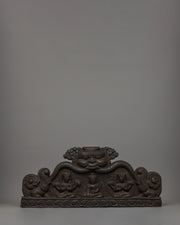 Wooden Door Frame | Temple-Style Carved Deco