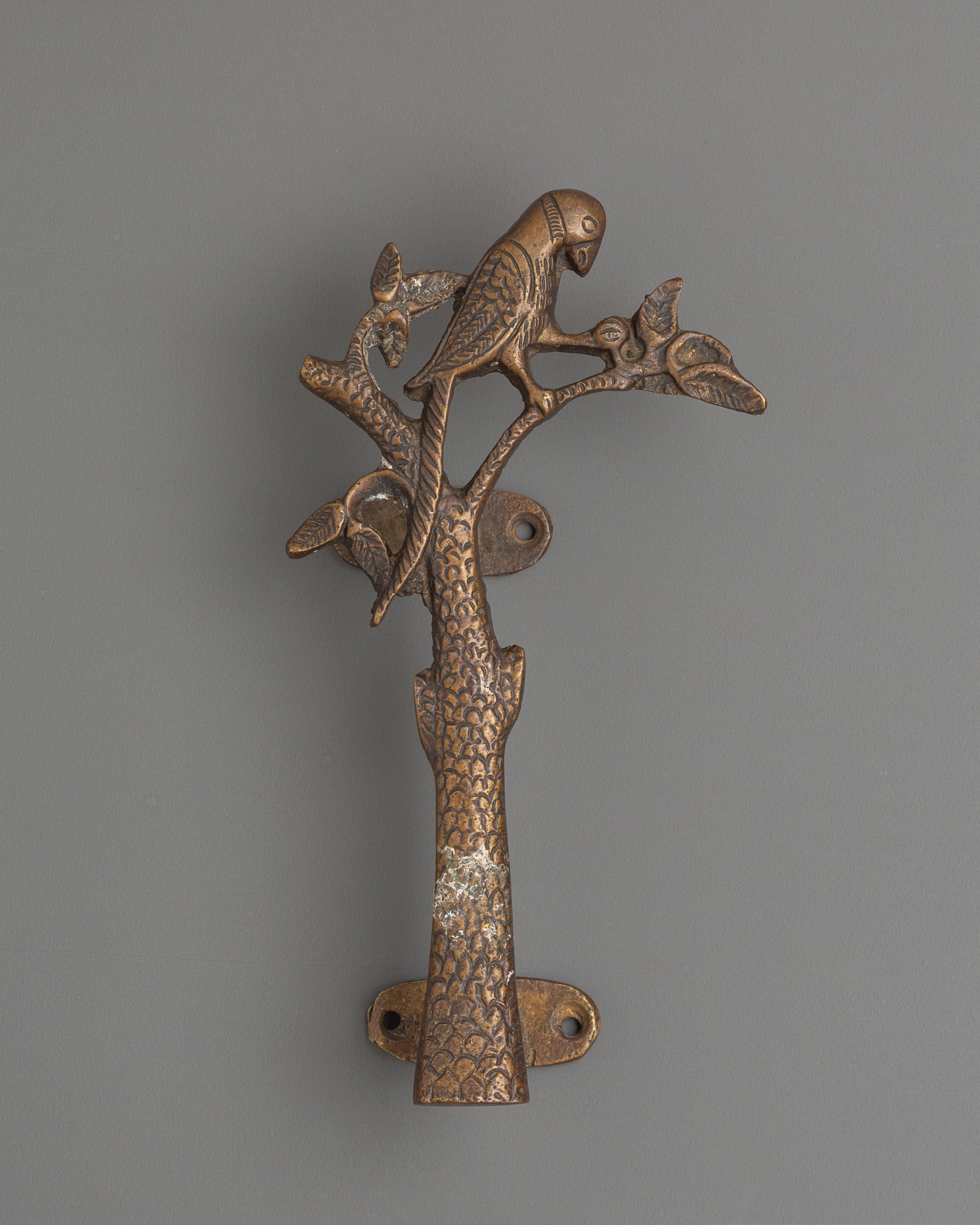 Handcrafted Bird Door Pull