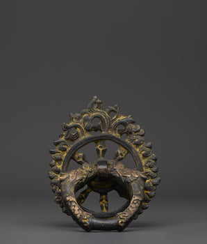 Tibetan Guardian Head Door Handle
