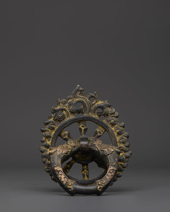 Tibetan Guardian Head Door Handle