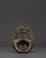 Tibetan Guardian Head Door Handle