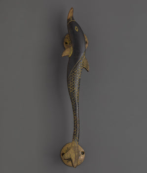 Handmade Fish Door Handle
