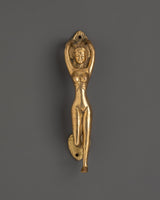 Brass Female Figure Door Handle