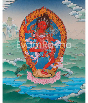 Dorje Phagmo Thangka Artwork