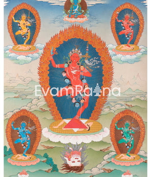 thangka-print-of-dorje-phagmo