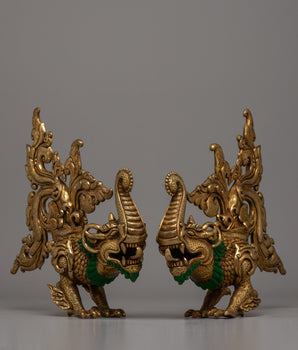 Makara Statues Set 