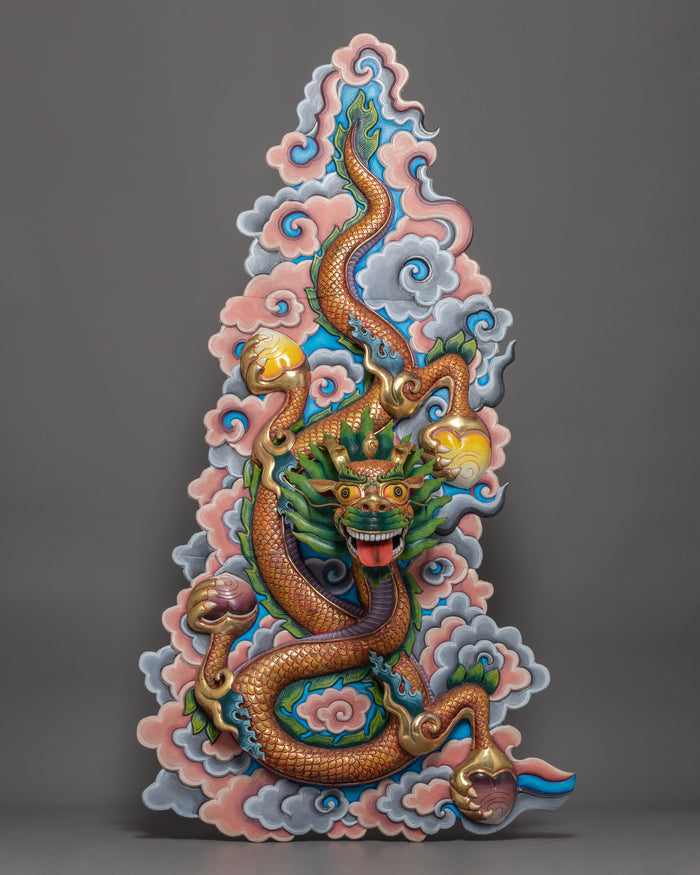 Dragon Wall Hanging | Handcrafted Decor Representing Mythical Beauty