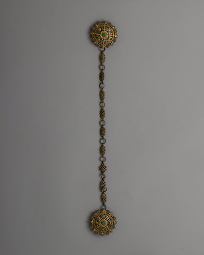 Bhutanese Style  Dress Clip (Koma) 