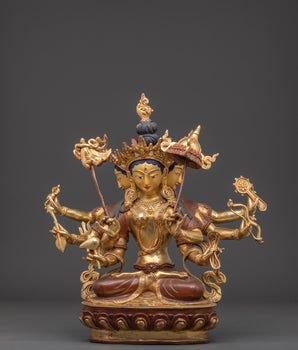Dukar White Umbrella Deity Sculpture