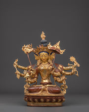 Dukar White Umbrella Deity Sculpture
