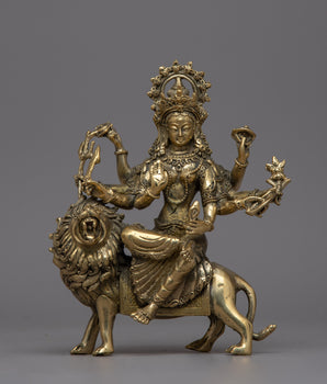 Durga Maa Brass Statue