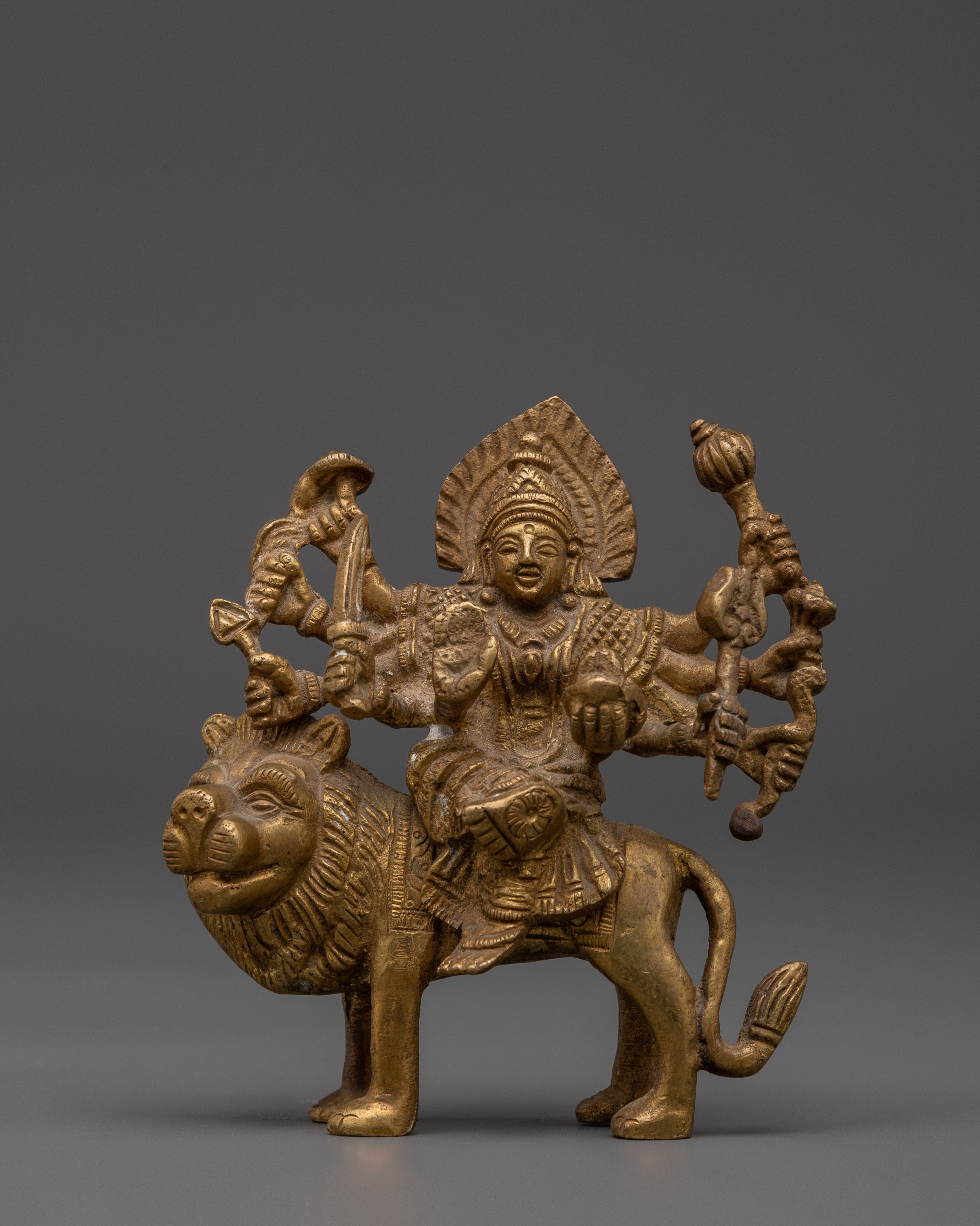 Handmade Goddess Durga Sculpture