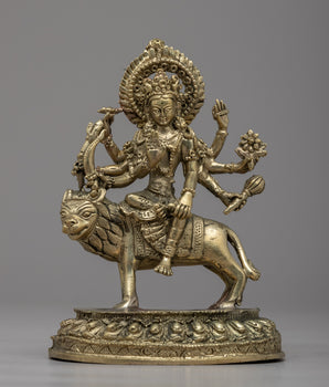 Handcrafted Brass Durga Idol | Bring Home the Divine Beauty