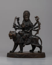 Brass Maa Durga Statue 