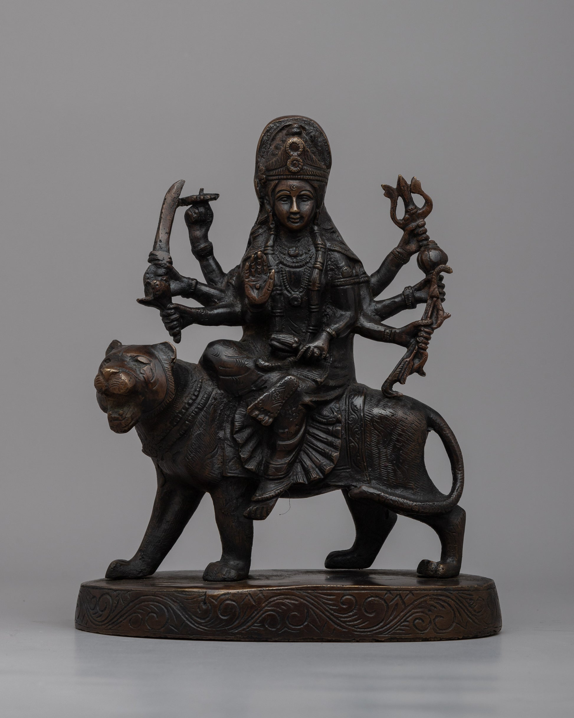 Brass Maa Durga Statue 