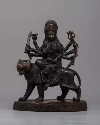 Brass Maa Durga Statue 