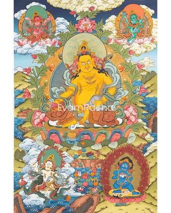 Dzambala Thangka