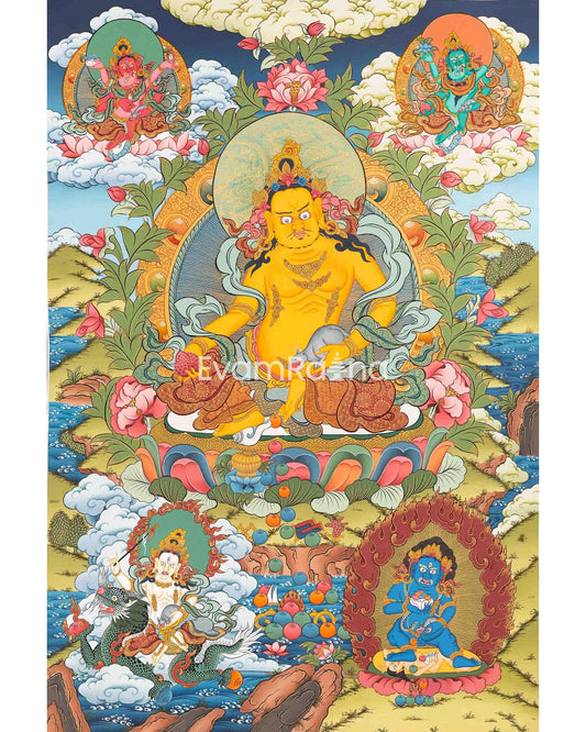 Dzambala Thangka