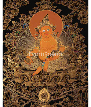 Dzambala Thangka Painting