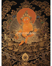 Dzambala Thangka Painting