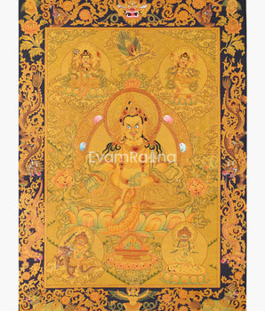 Dzambala Thangka Print
