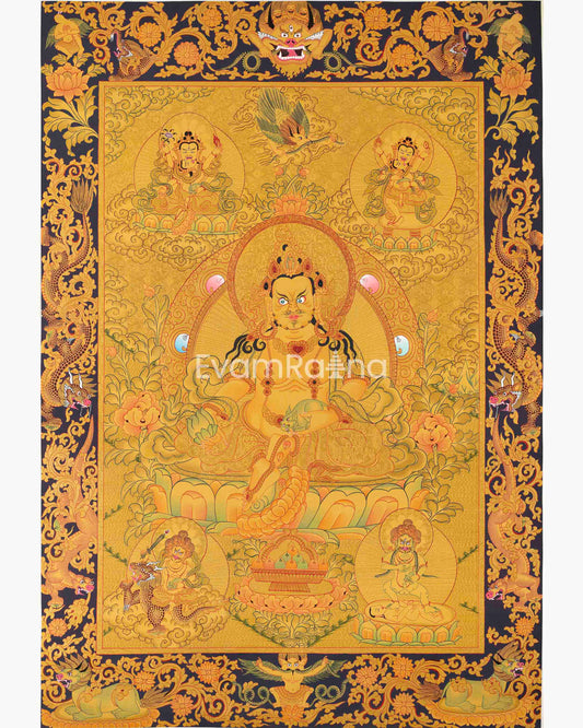 Dzambala Thangka Print