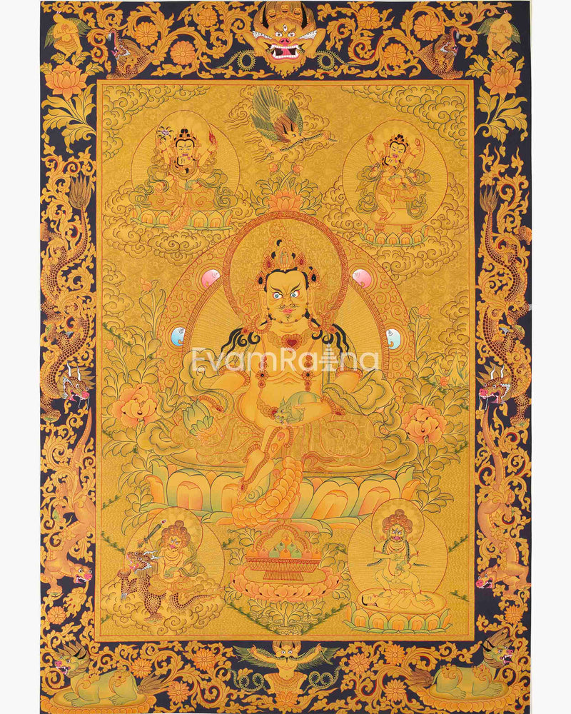 Dzambala Thangka Print