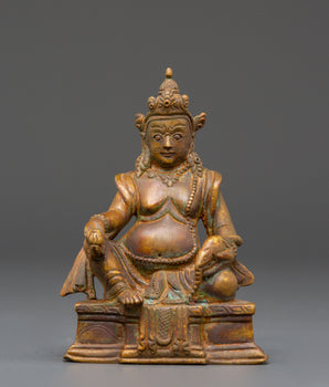 Buddhist Wealth Lord Dzambhala Statue | Symbol of Prosperity and Abundance