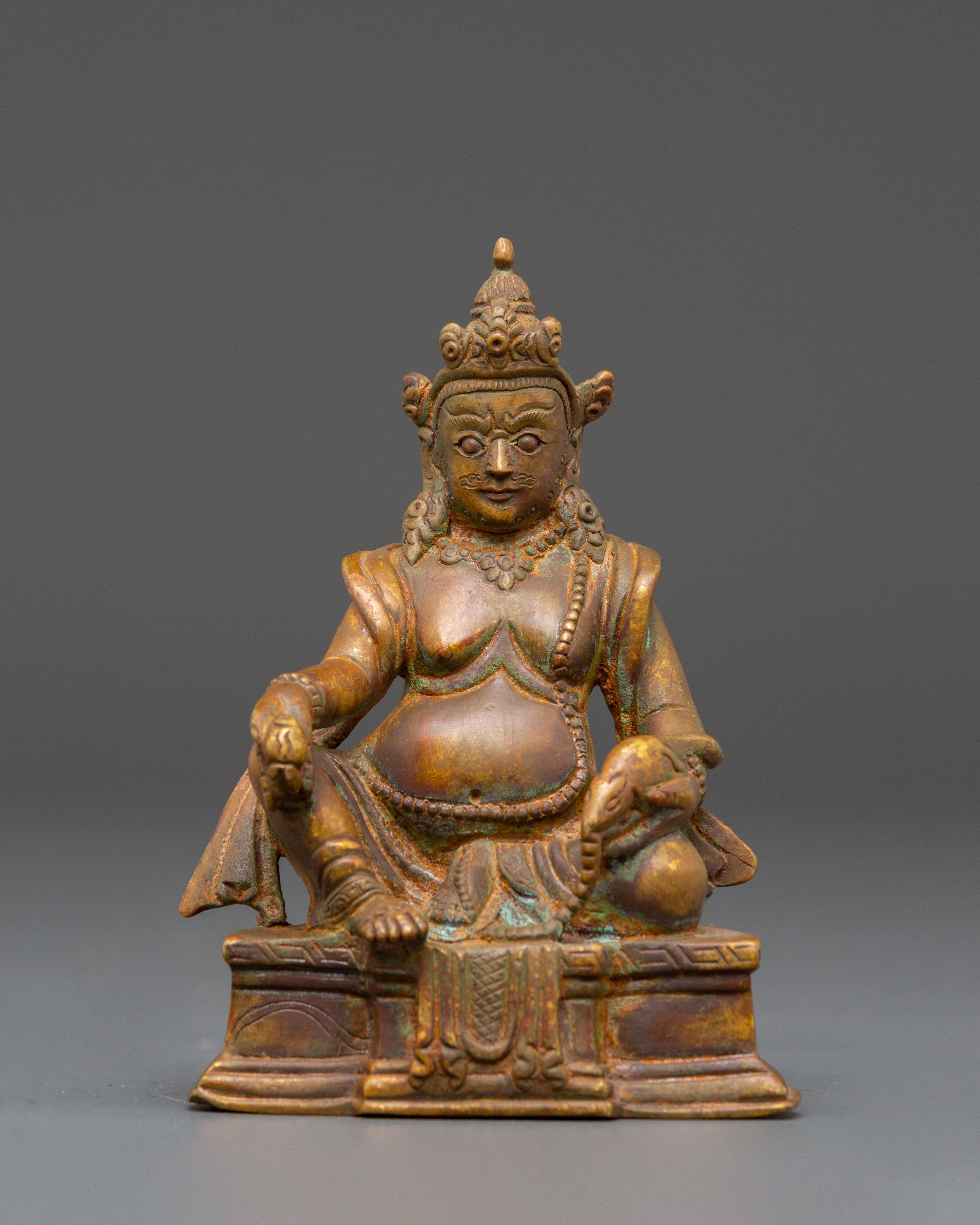 Buddhist Wealth Lord Dzambhala Statue | Symbol of Prosperity and Abundance