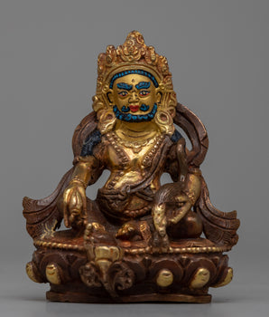 Tibetan Dzambhala Prosperity Statue 