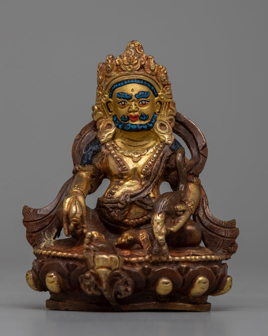 Tibetan Dzambhala Prosperity Statue 