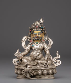 Statue of Wealth Deity Dzambhala | Spiritual Zen Artwork
