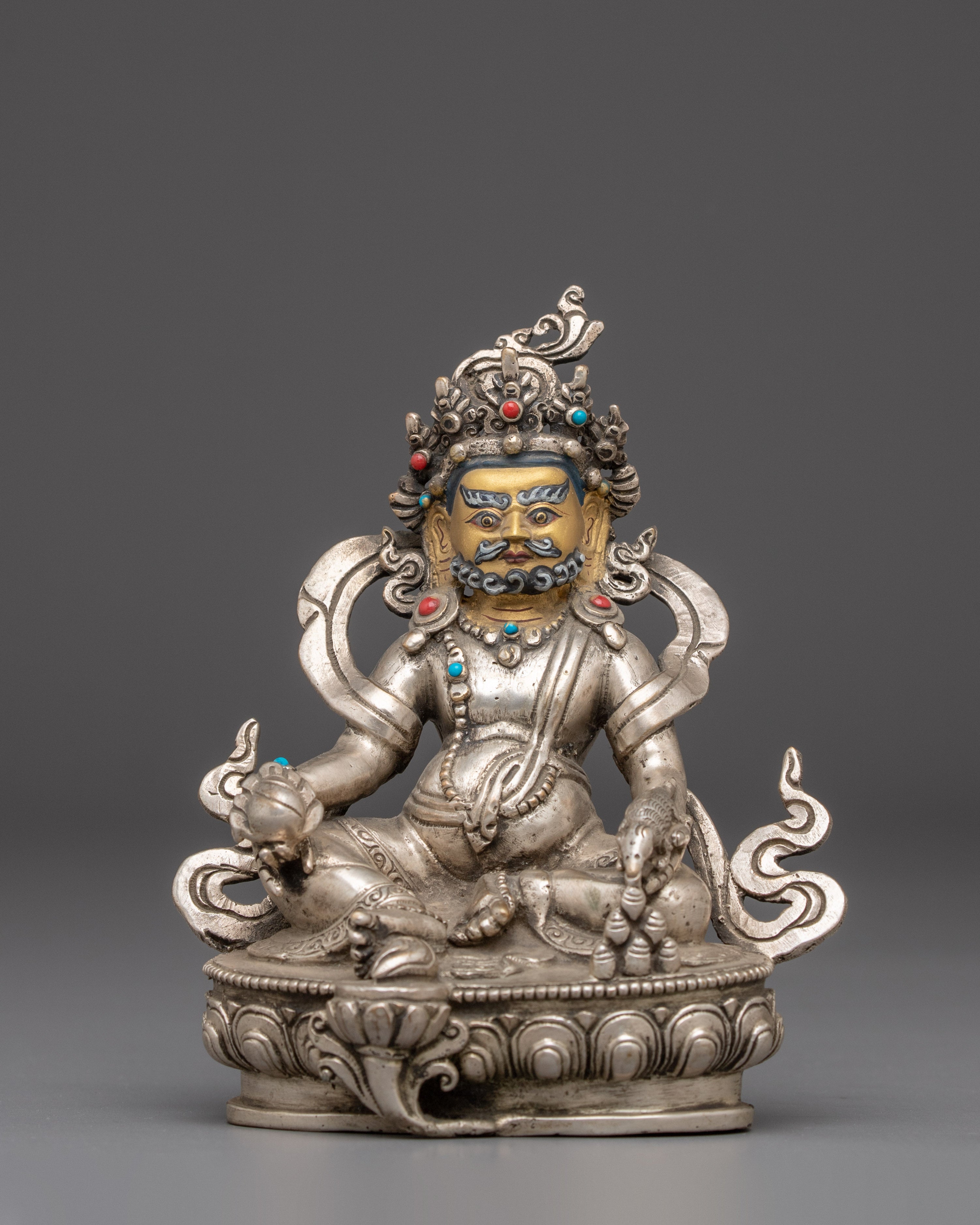Statue of Wealth Deity Dzambhala | Spiritual Zen Artwork