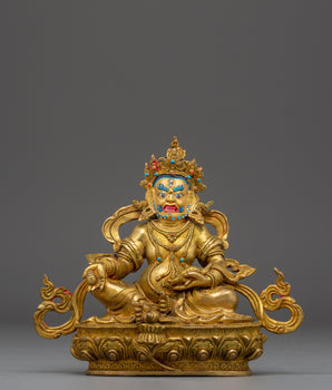Wealth Icon Dzambhala Handmade Statue