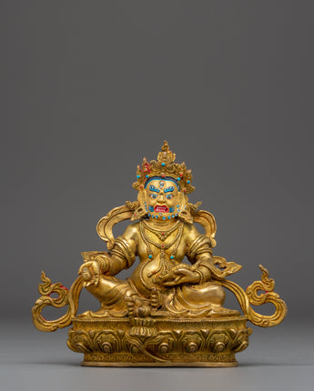 Wealth Icon Dzambhala Handmade Statue