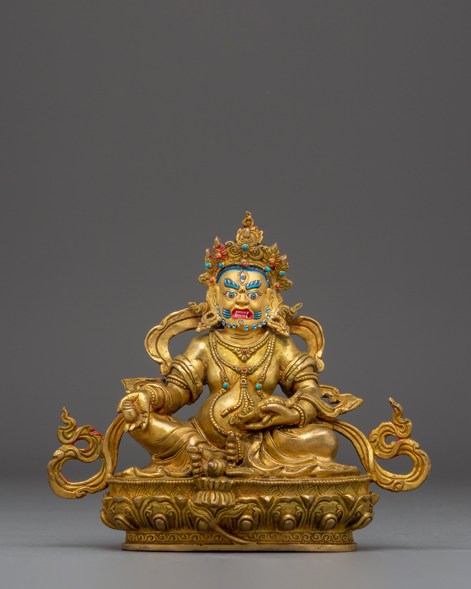 Wealth Icon Dzambhala Handmade Statue