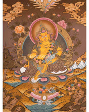Dzambhala Tibetan Thangka
