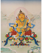 Tibetan Jambhala Thangka