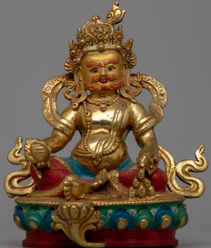 Copper Dzambhala Statue