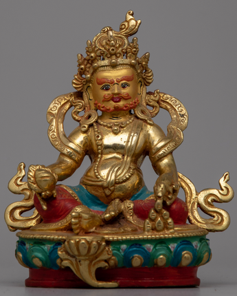 Copper Dzambhala Statue