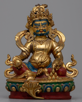 Gold Plated Dzambhala Statue